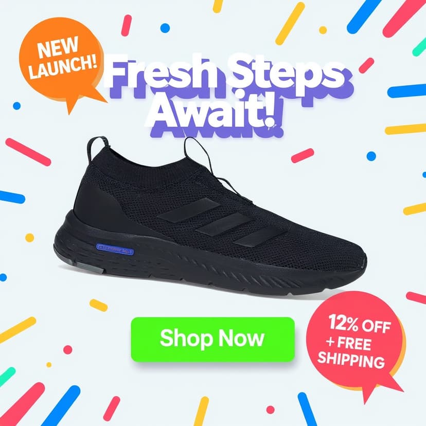 Ad for Reebok shoe