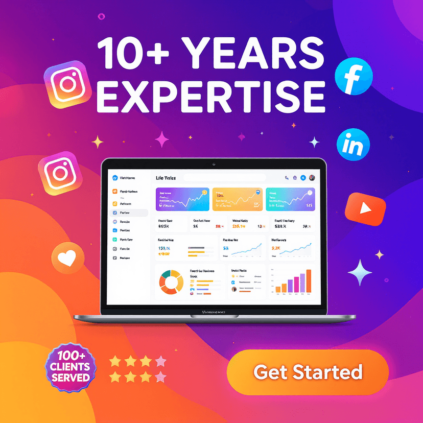 Ad for a Social Media Marketing Agency