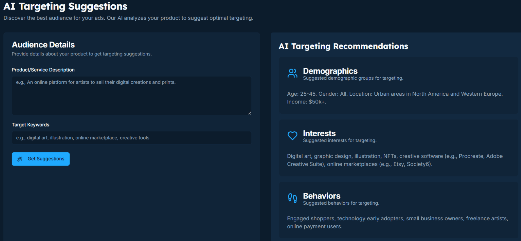 Intelligent Audience Targeting